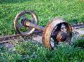 600 mm-en a dvavnyai kerekek szentesi tengelyen